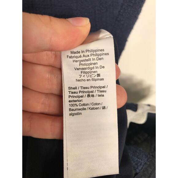 J. Crew Navy Tweed Dress Rickrack Scallop Trim Women's 4 Classic Office Business - Picture 9 of 13